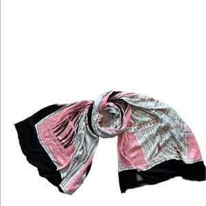 Kate Spade scarf map of New York City